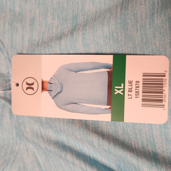 Hurley Mens Long Sleeve Hoodie Performance Shirt - Picture 6 of 6